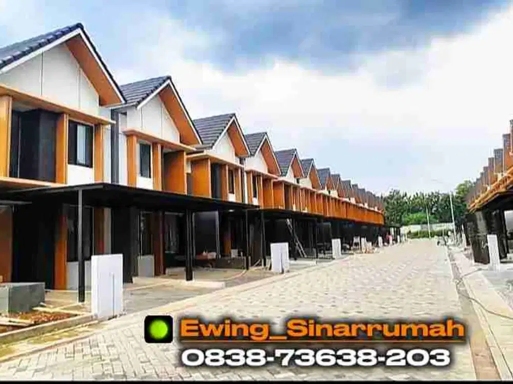 2 lantai hook siap huni di Deket yasmin