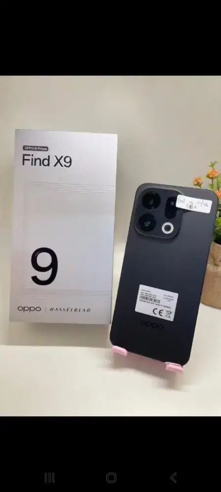 Oppo find X9 5G 12/256 mulus lengkap ori no minus  garansi pnjang