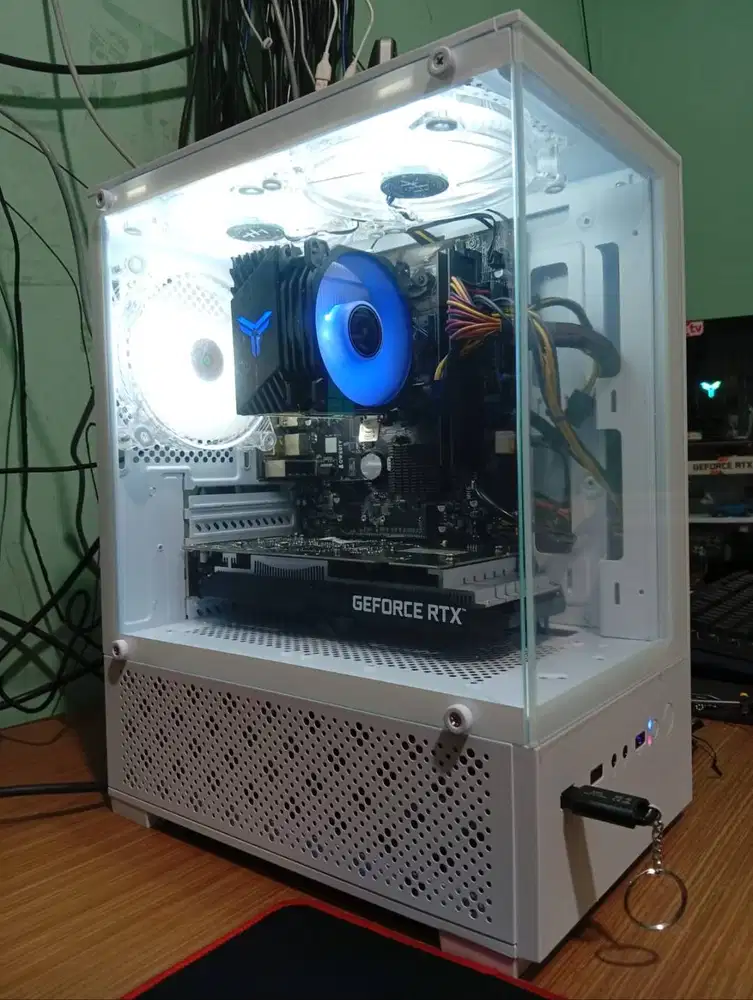 Komputer PC Ryzen 5 + RTX 3050 ddr6