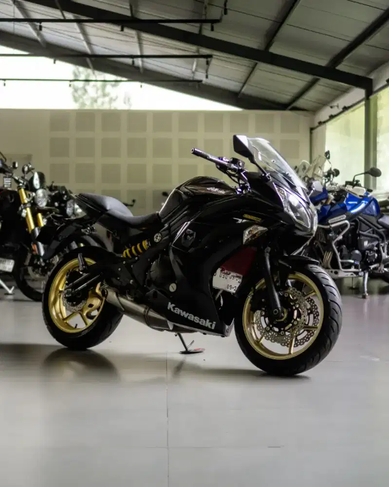 Kawasaki ER6F Metallic Spark Black ABS 2012 Low odo