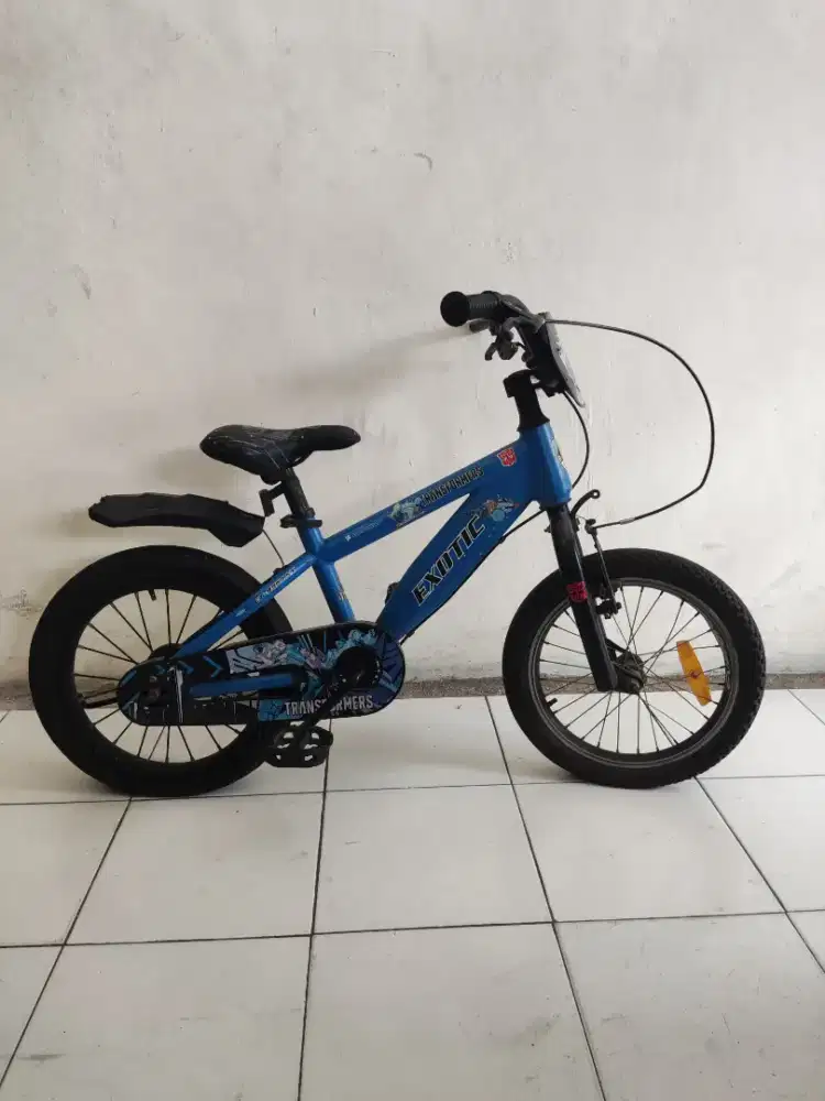 Sepeda Anak Exotic x Transformers Optimus Prime 2021