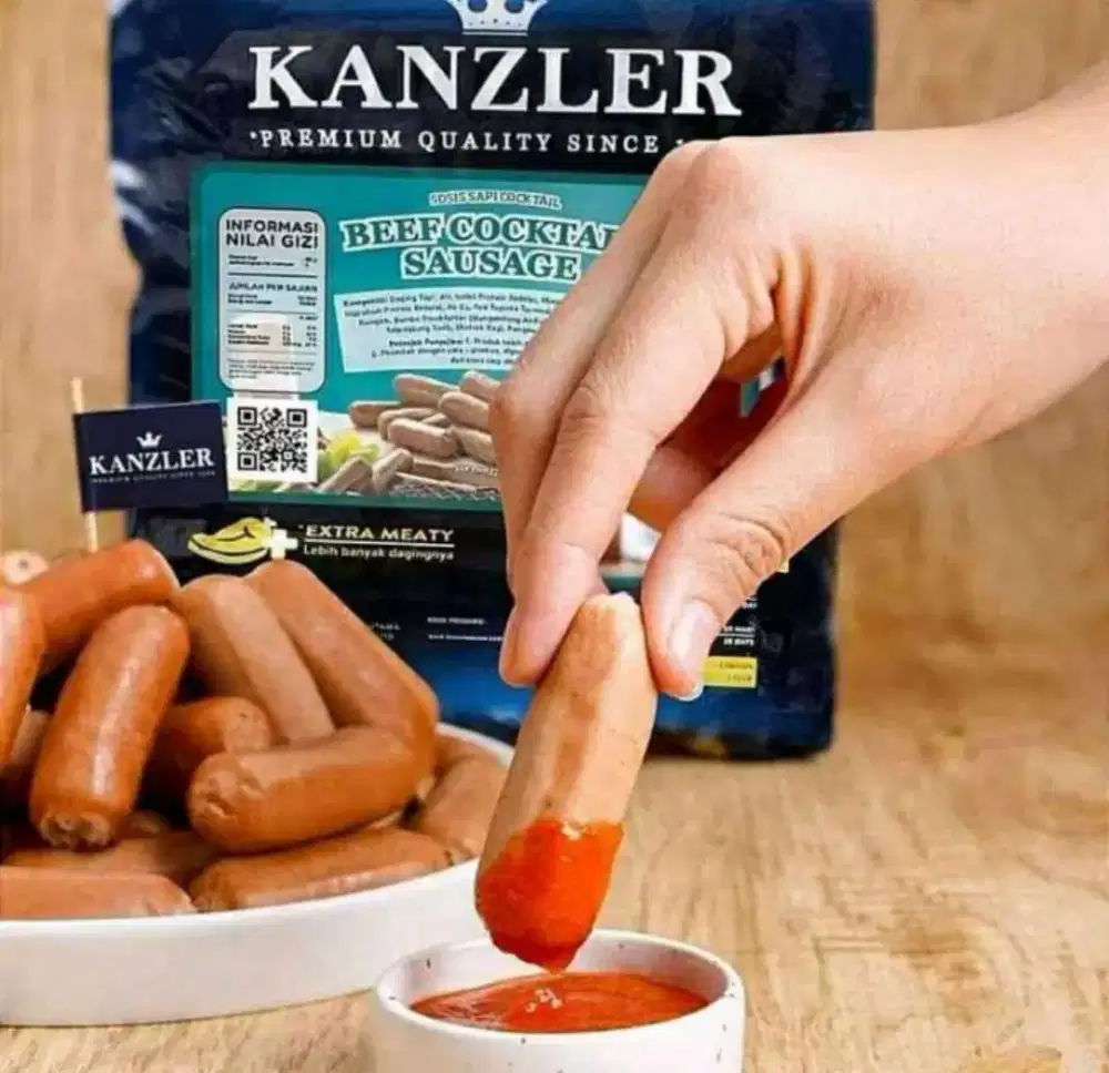 Sosis Kanzler Beef Cocktail 250gr