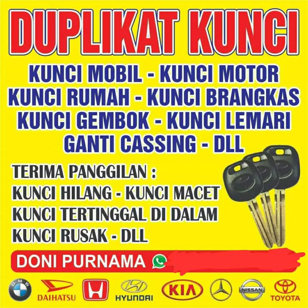 Ahli kunci panggilan terdekat