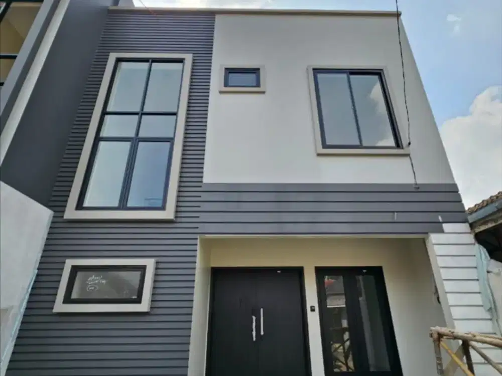 RUMAH BARU NEW MINIMALIS 2 LT SIAP HUNI DEKAT AKSES TOL DAN PASAR MODERN - GRIYA LOKA BSD