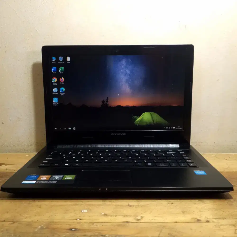 Laptop murah meriah Lenovo Ram 4 GB SSD 128 GB Celeron N2830