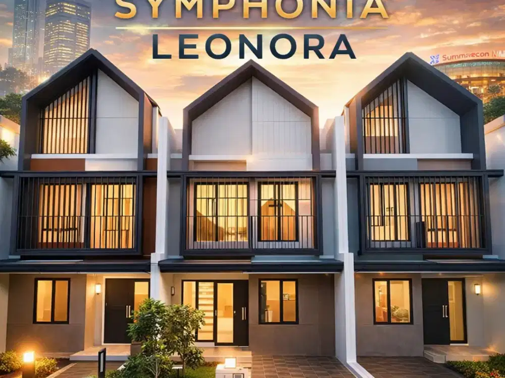Rumah 2 Lantai di Jantung Summarecon Serpong Symphonia Leonoraa