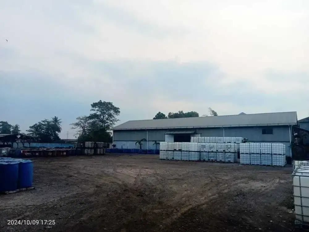 Dijual tanah bonus gudang lokasi strategis di Desa Sumur Pecung Serang