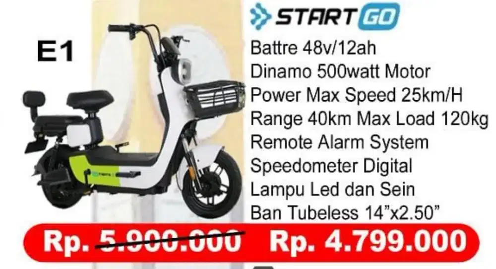 SEPEDAH LISTRIK GODA E1