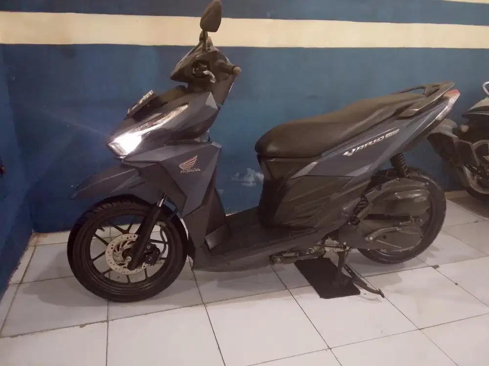 Honda vario led old 150cc blue matte surat lengkap