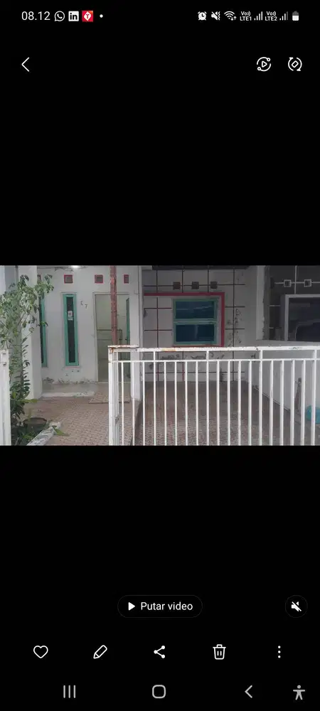 Sewa rumah graha mandiri, jl mangesti mayang