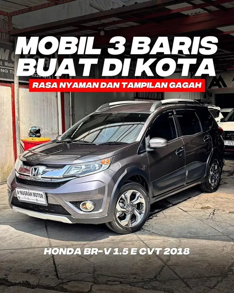 PAJAK PANJANG !! Honda BRV E CVT Body Molding MATIC 2018 || ANM