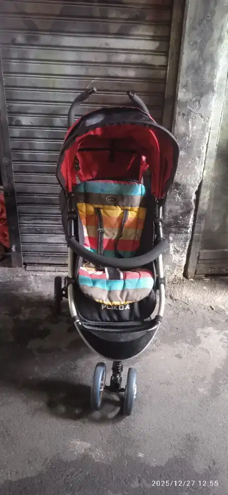 Baby stroller preloved roda 3