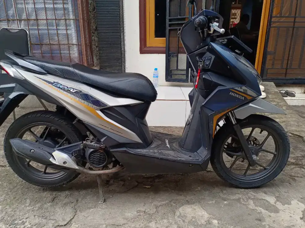Honda Beat Deluxe ISS LED Tahun 2022 fullOrsinil Mesin Halus Siap Gass