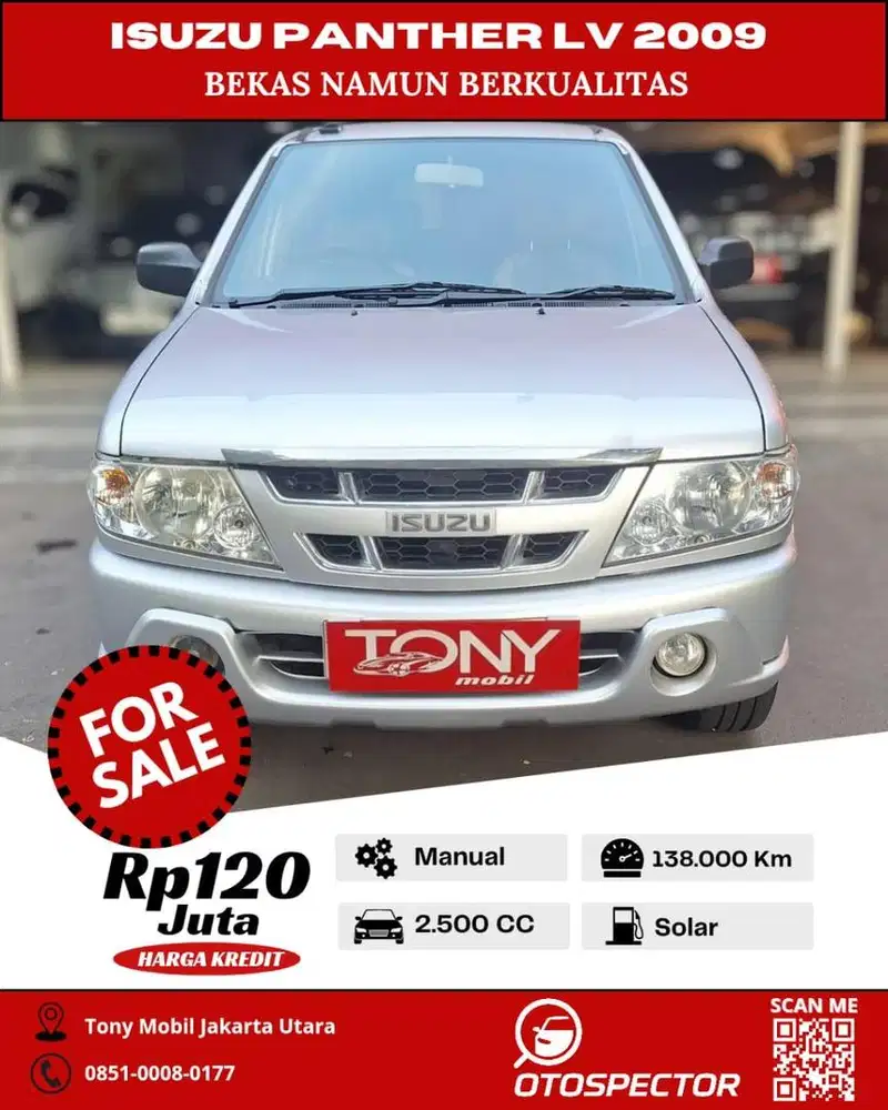 Isuzu Panther LV 2009 Silver