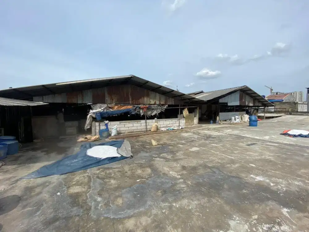 Di Jual Gudang Jalan Tanjung Pura, Pegadungan, Jakarta Barat