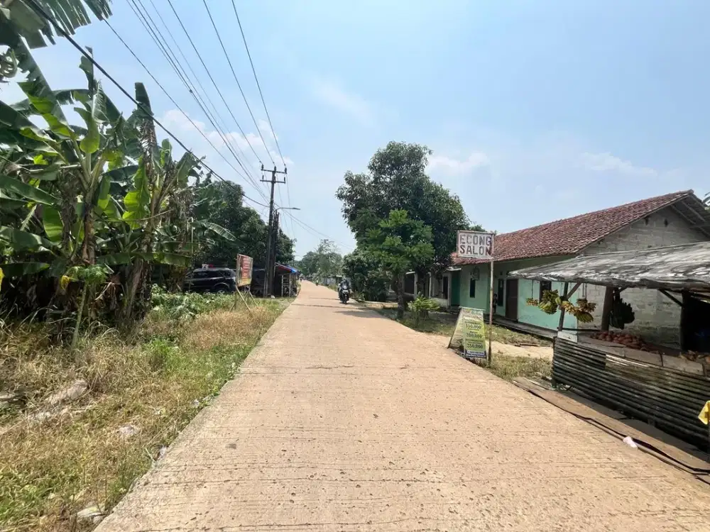 Tanah Cisauk Dekat Tol Legok, Cocok Buat Rumah