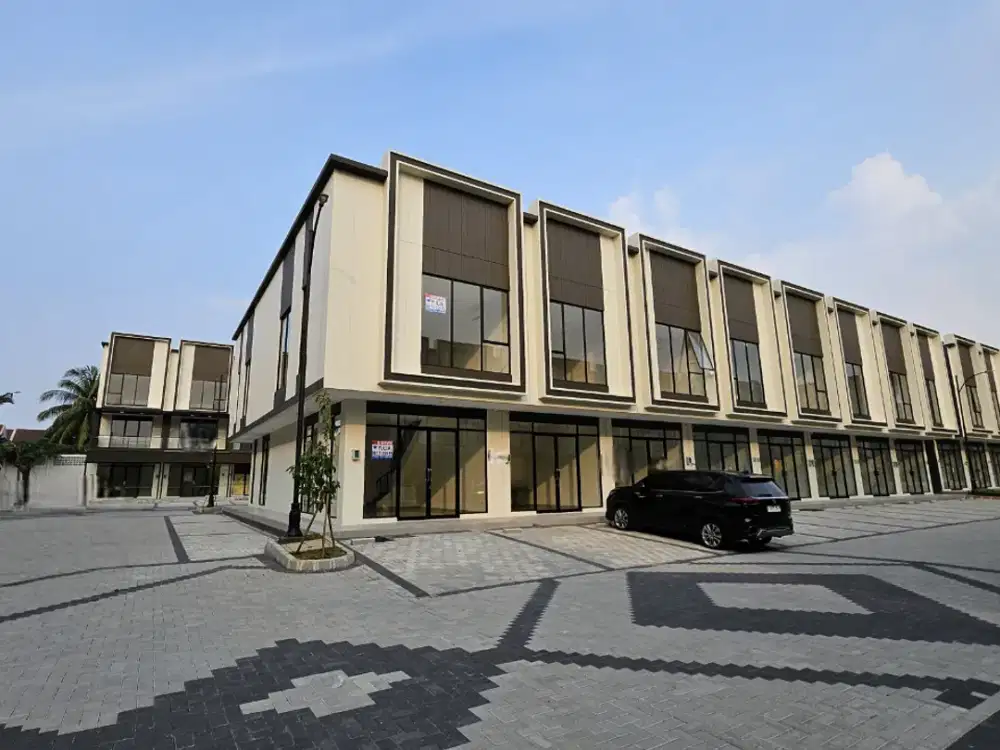 Disewakan Ruko baru posisi Hoek Sorrento Grande West, Gading Serpong