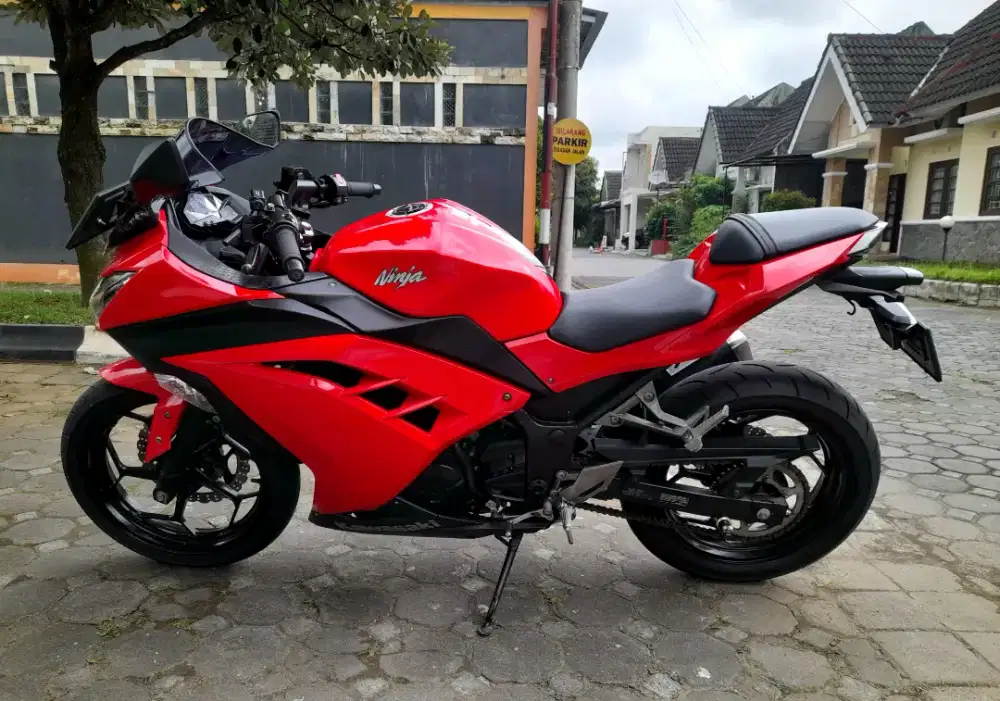 Ninja 250 Fi double 2015 plat AB istimewa original bisa tt matic