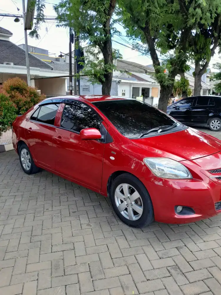 Dijual Cepat Toyota Vios 1.5 G TM 2012 Merah Ferrari,  Bagus  Terawat