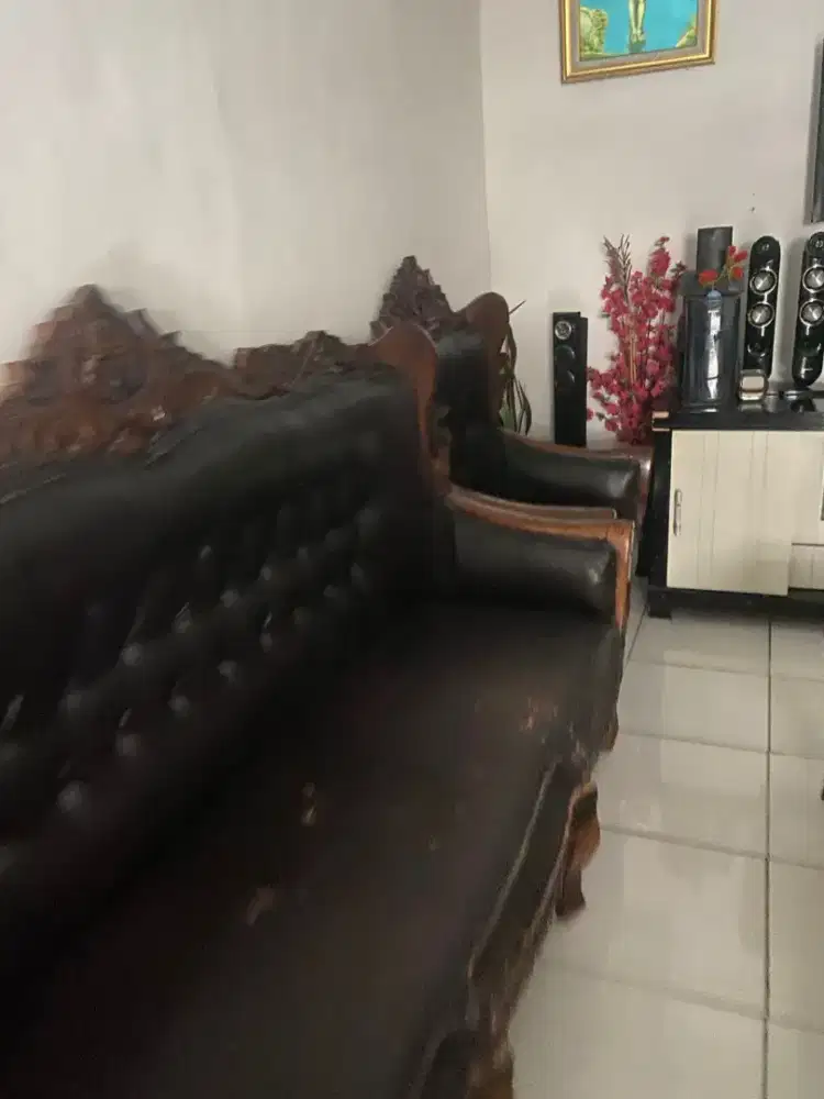 Bangku jati full set