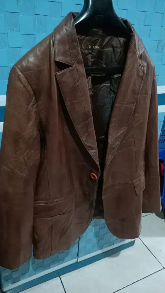 Jas kulit asli import