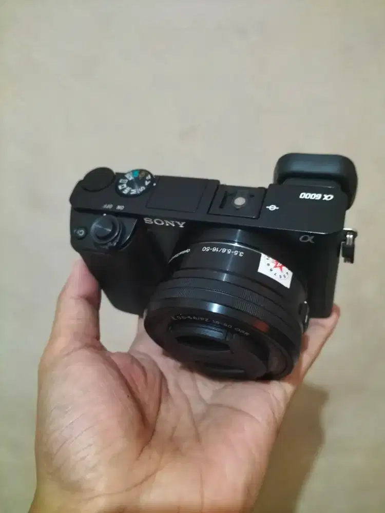 Sony A6000 Fullshet Tas Mulus Likenew