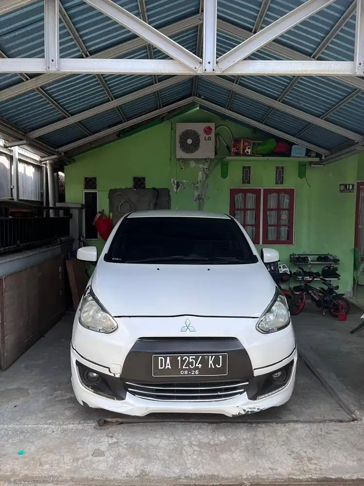 DIJUAL MOBIL MITSUBISHI MIRAGE SPORT 2015 AUTOMATIC