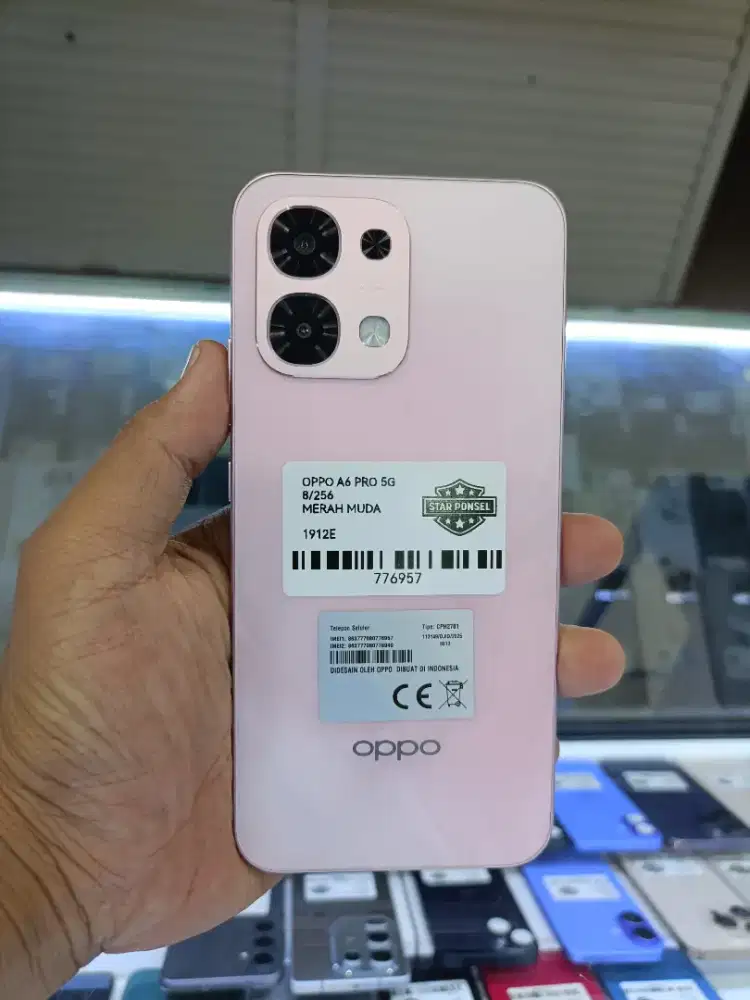 oppo A6 pro 5G 8/256 like new garansi masih panjang