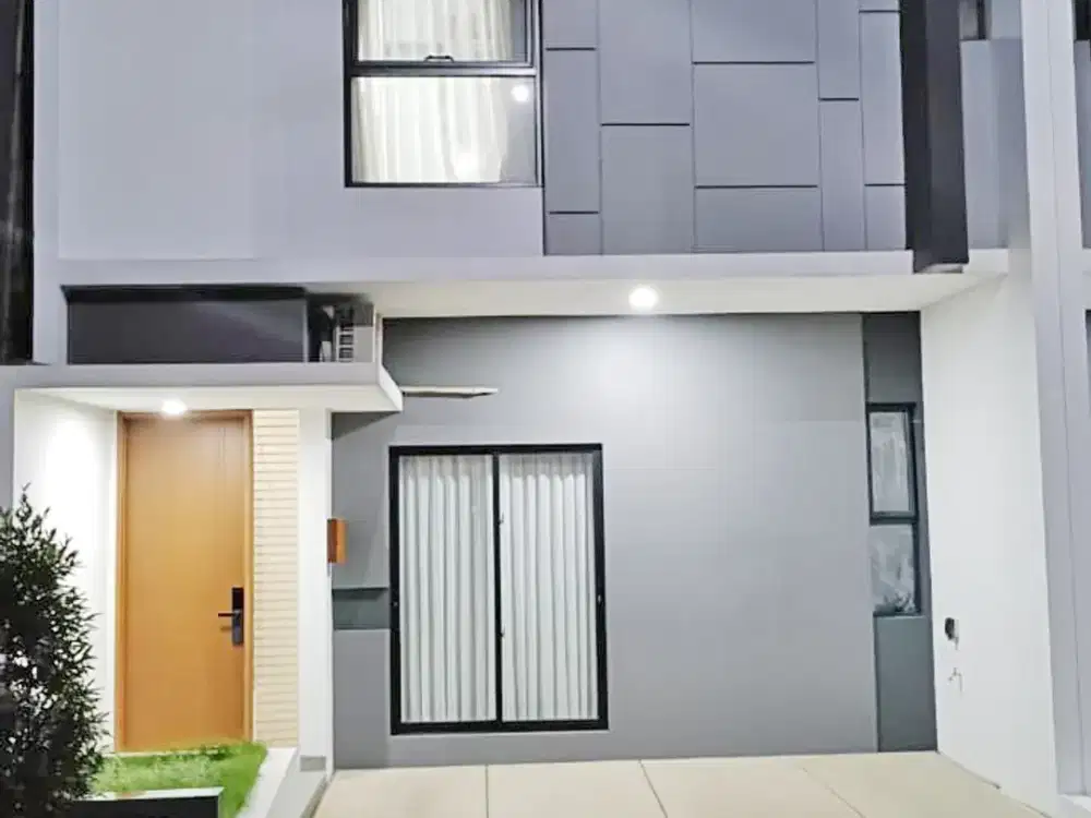 Rumah Modern Minimalis Full Furnished  2 Lantai selangkah ke BSD City