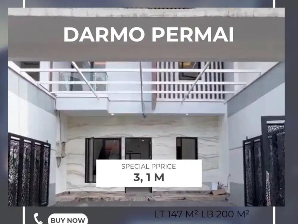 Rumah Baru Gress Darmo Permai