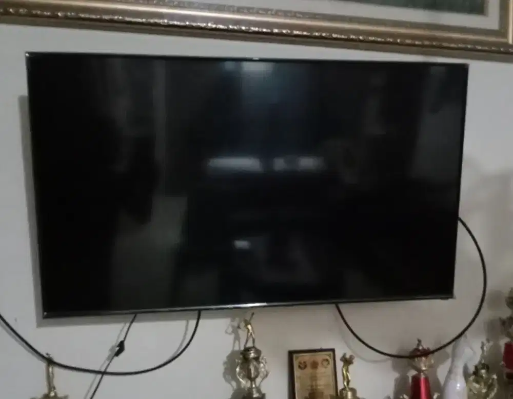 Jl. Cpt TV LED Samsung 43 inci UA43J5100 plus bracket telescopic