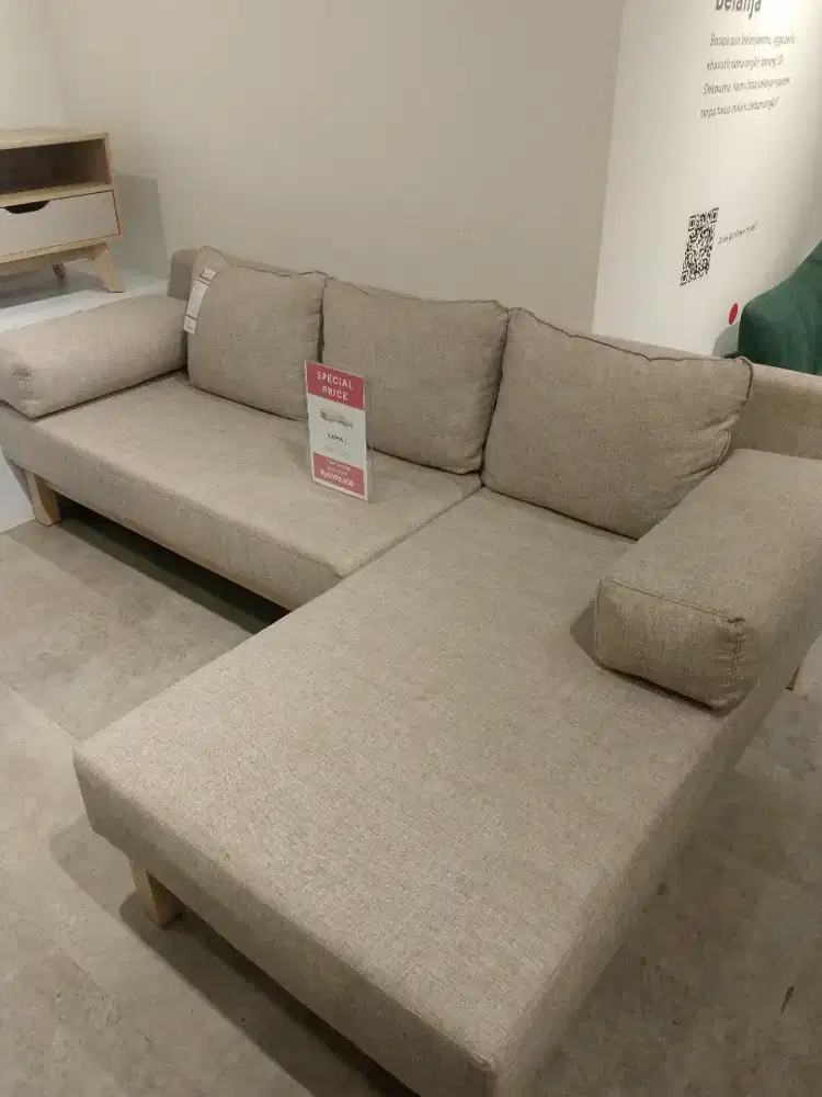 Sofa L, 300rbuan perbulan