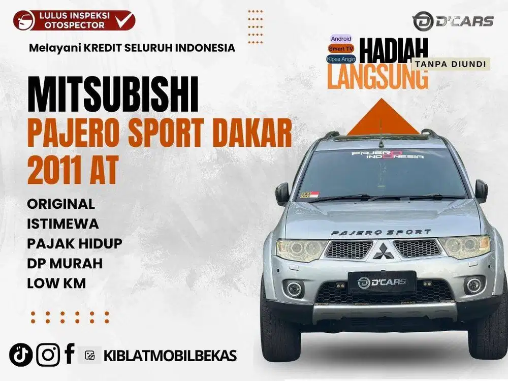 MITSUBISHI PAJERO SPORT DAKAR 4x2 2011 MATIC LOW KM