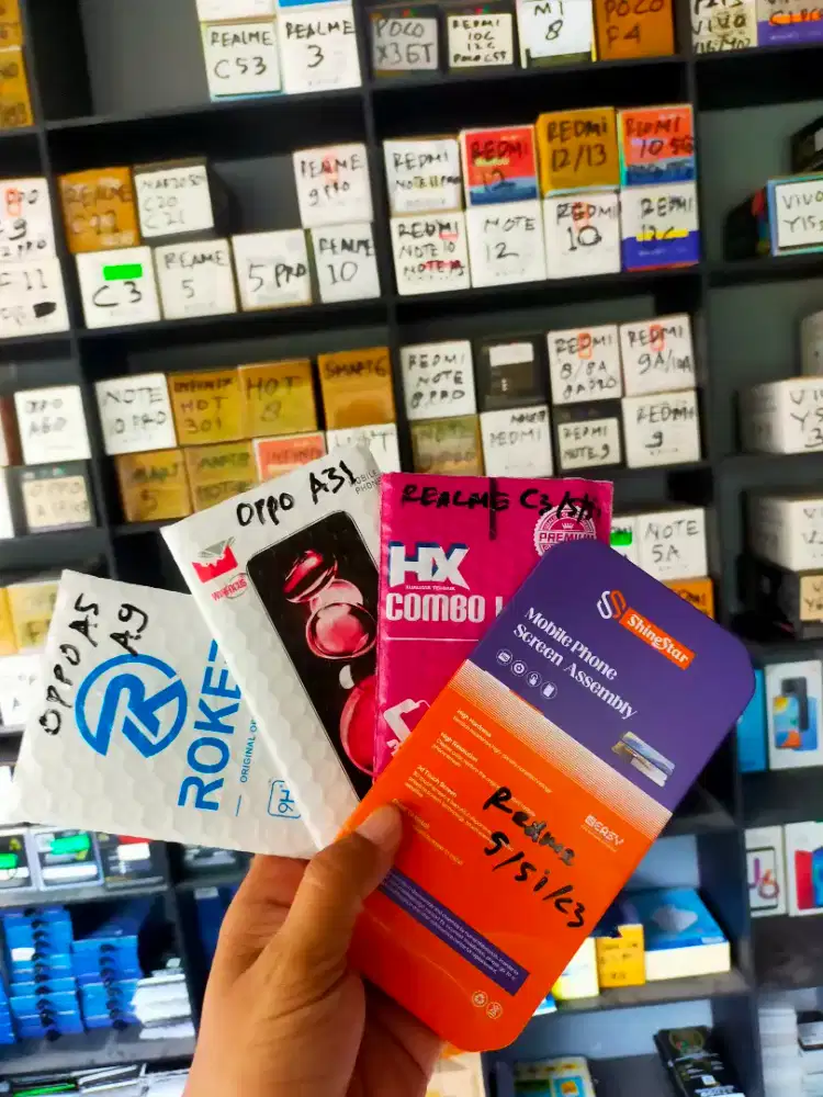 Lcd Oppo A5 a31 realme C3 realme 5