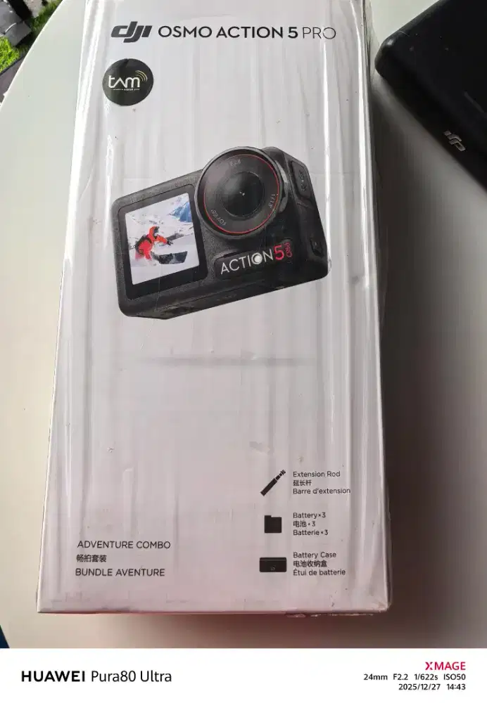 Camera vlog Dji action 5 Pro water proof