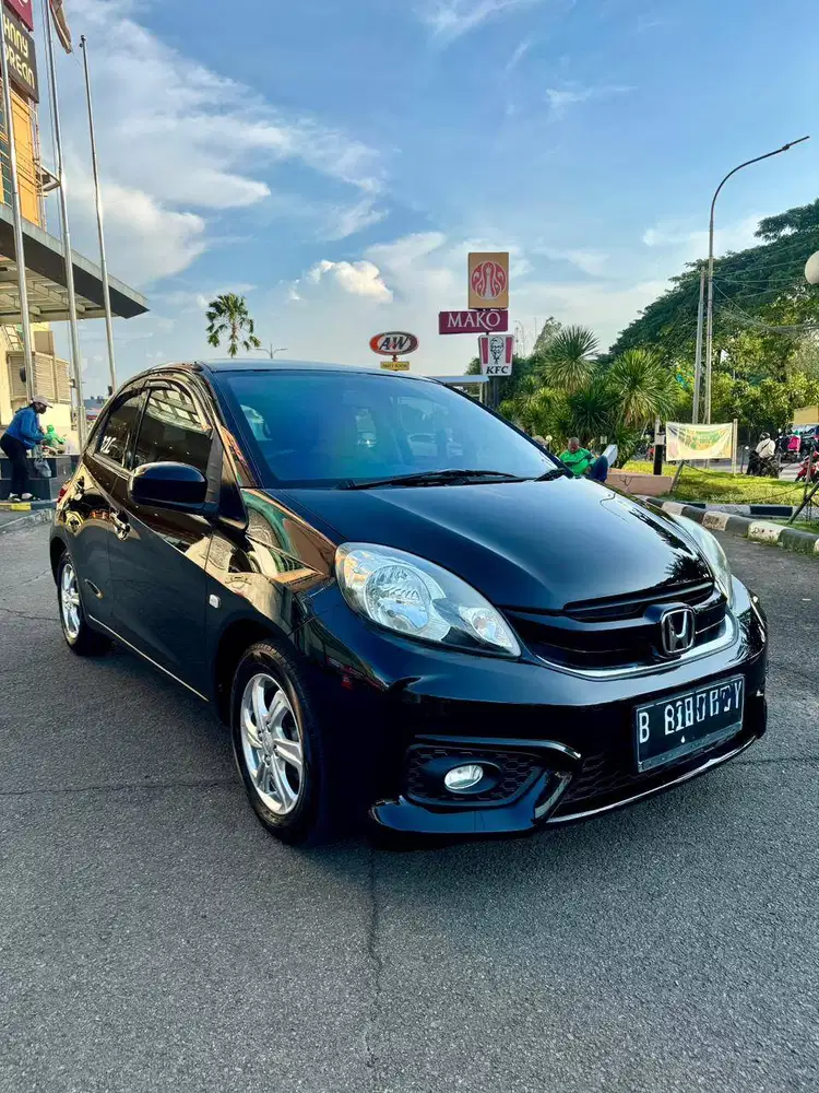 [KM 30RB] DP 5 JT!! Honda Brio E CVT Automatic 2018 Antik