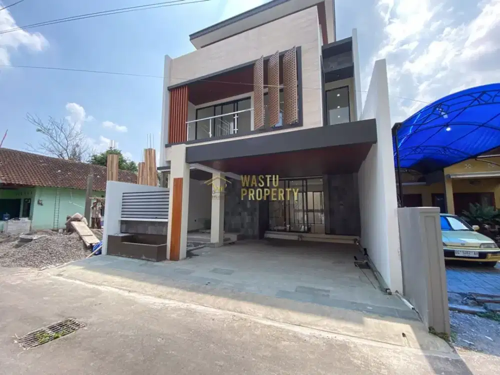 Rumah Modern 2 Lantai Siap Huni Dekat Monjali Jogja