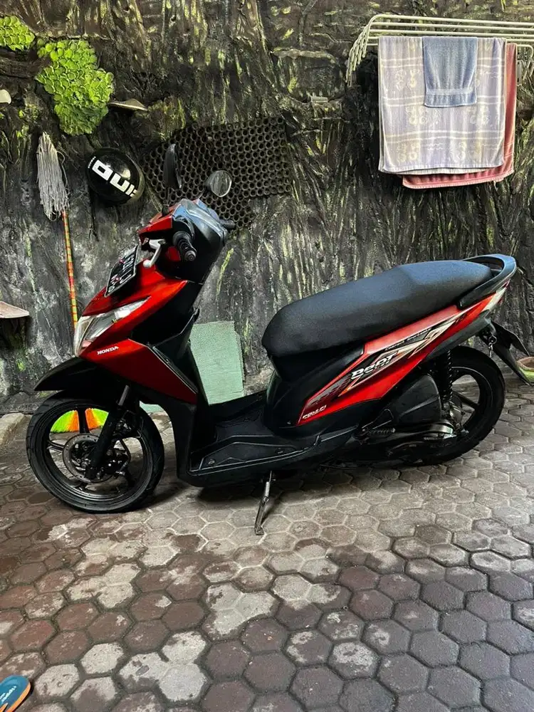 di jual honda beat injeksi tahun 2014 surat2 lengkap harga 6,5