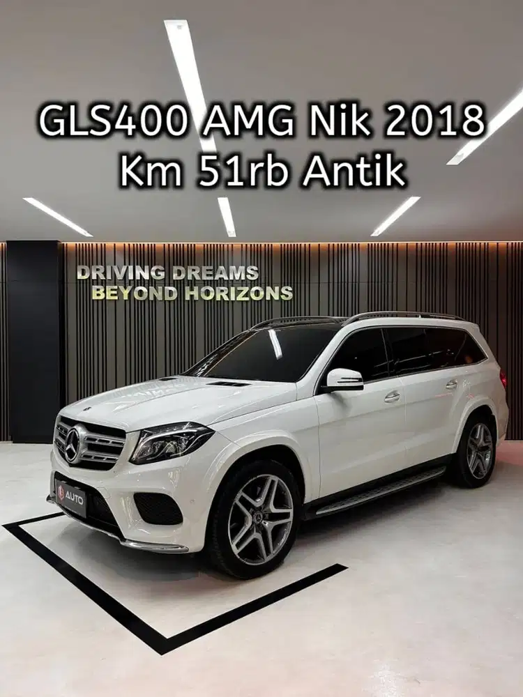 Mercedes Benz GLS 400 GLS400 AMG 2018 Putih Mercy H1459QZ Km51rb