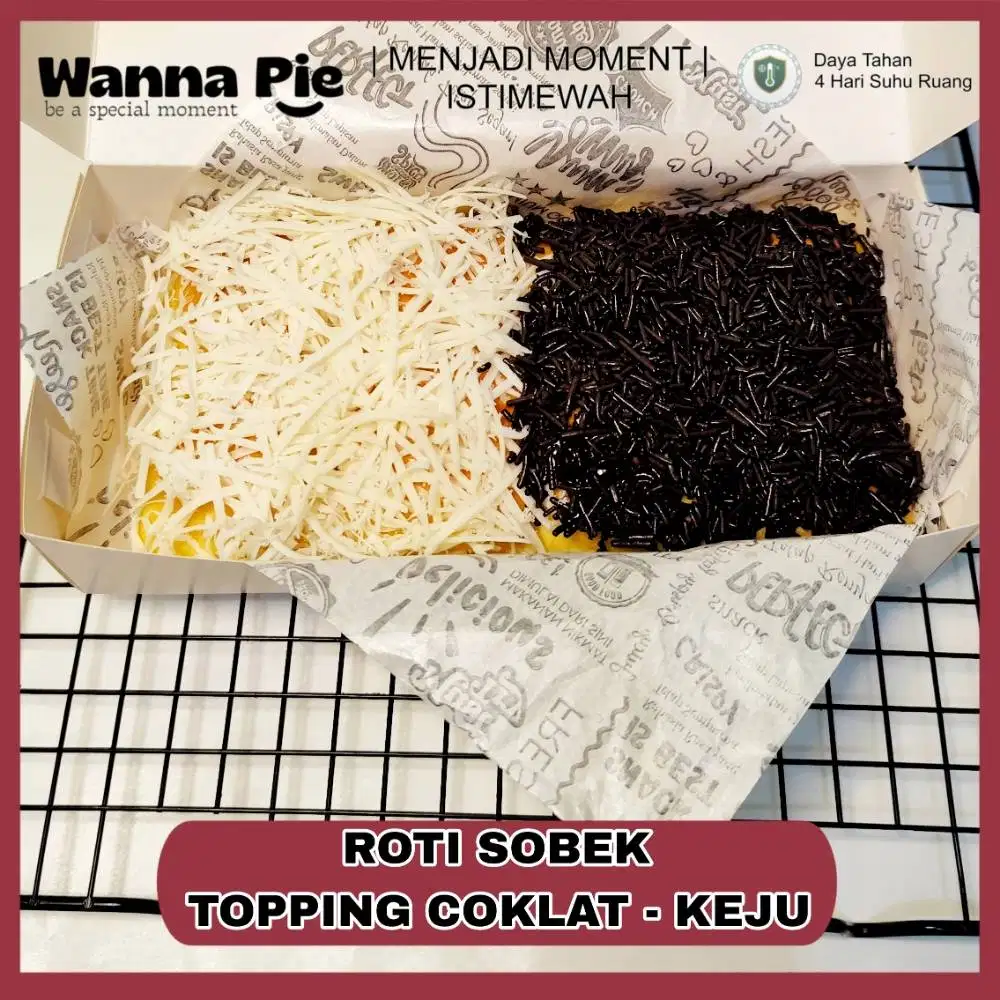 Fresh Siap Kirim Acara Special Ngumpul Bareng Roti Sobek Topping