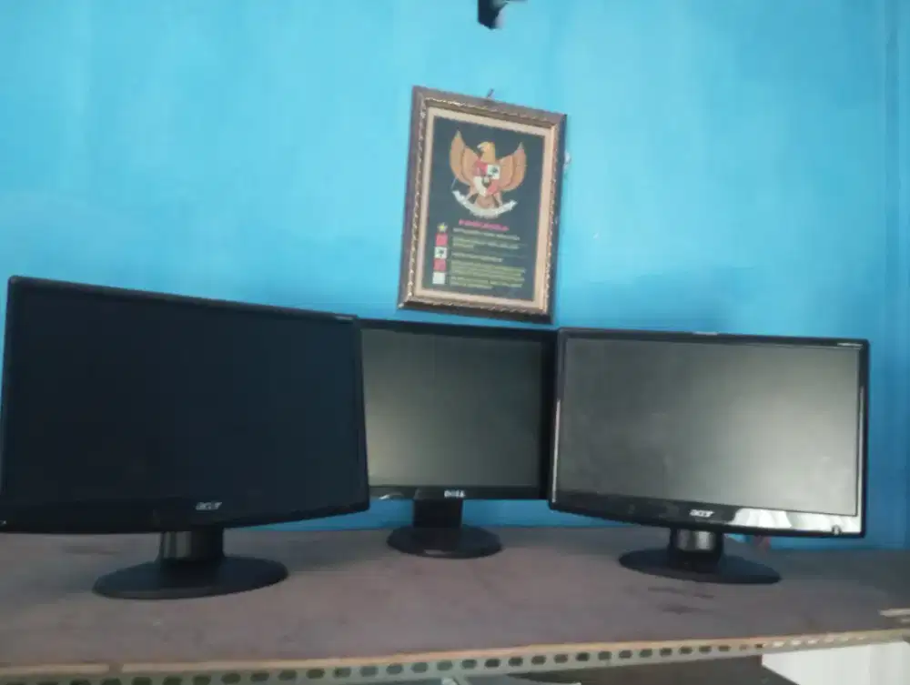 Lcd monitor built up 19inc