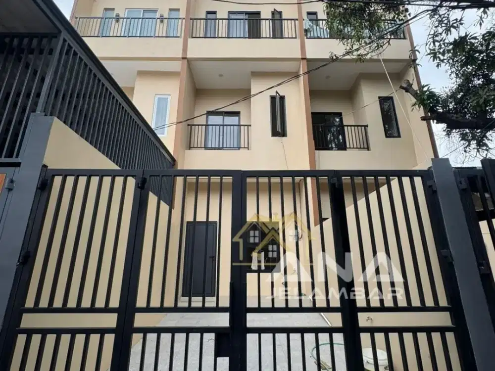 ANA DISEWAKAN RUMAH BARU SISA 1 UNIT UK 3.65X20M DI GROGOL