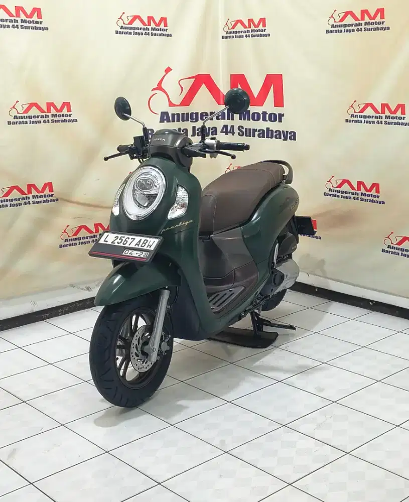 Ready Honda Scoopy Prestige tahun 2023 Hijau Doff