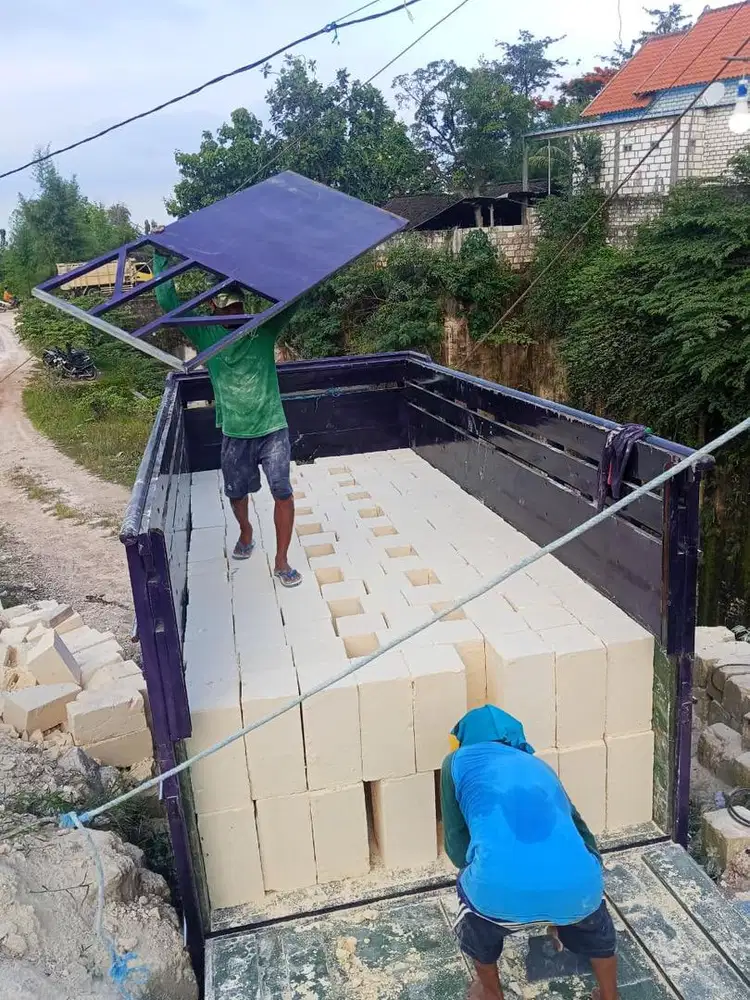 Batu kumbung bahan pondasi