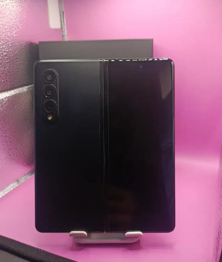 SAMSUNG Z FOLD 3 5G RAM 12/256GB ORIGINAL SEIN MULUS NORMAL FULLSHET