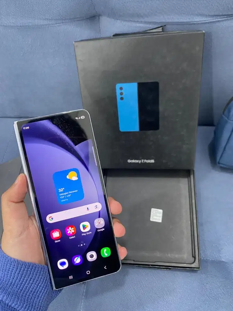 Samsung Z fold 5 5G 12/256 Fulset ori resmi sein no minus