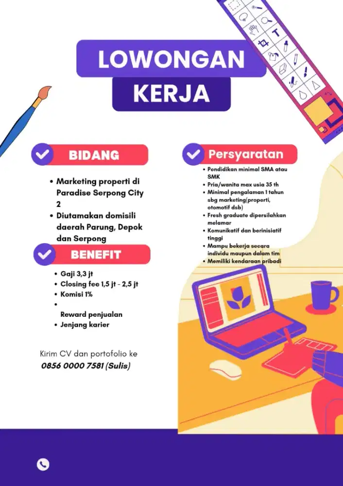 Marketing In House Paradise Serpong city 2