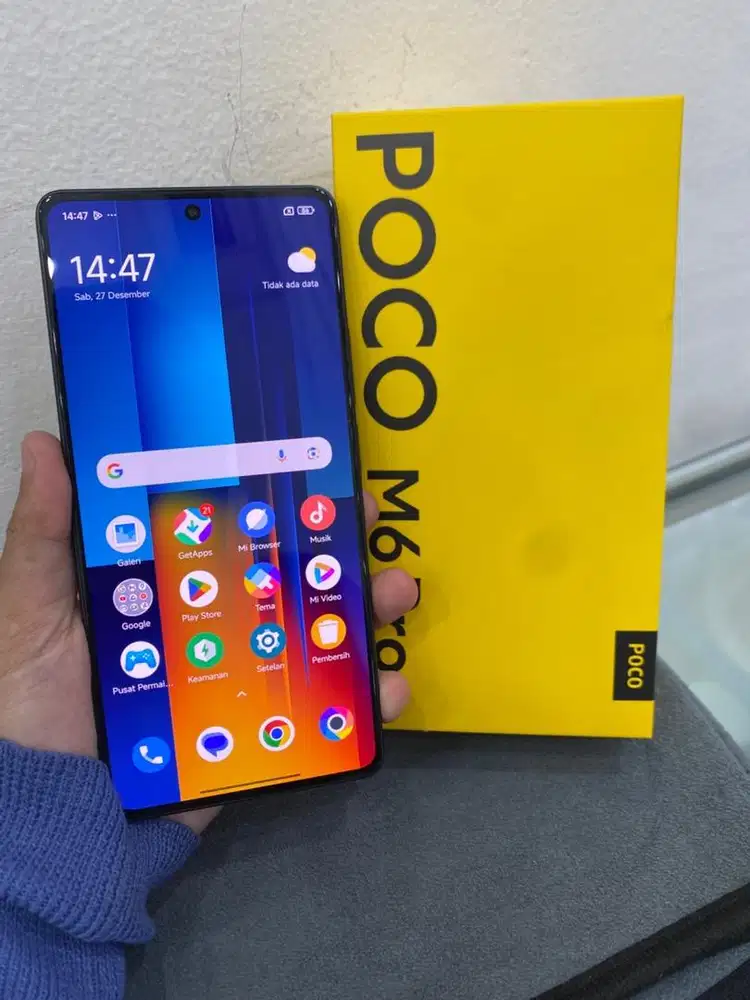 Poco M6 pro 8/256 Fulset ori no minus