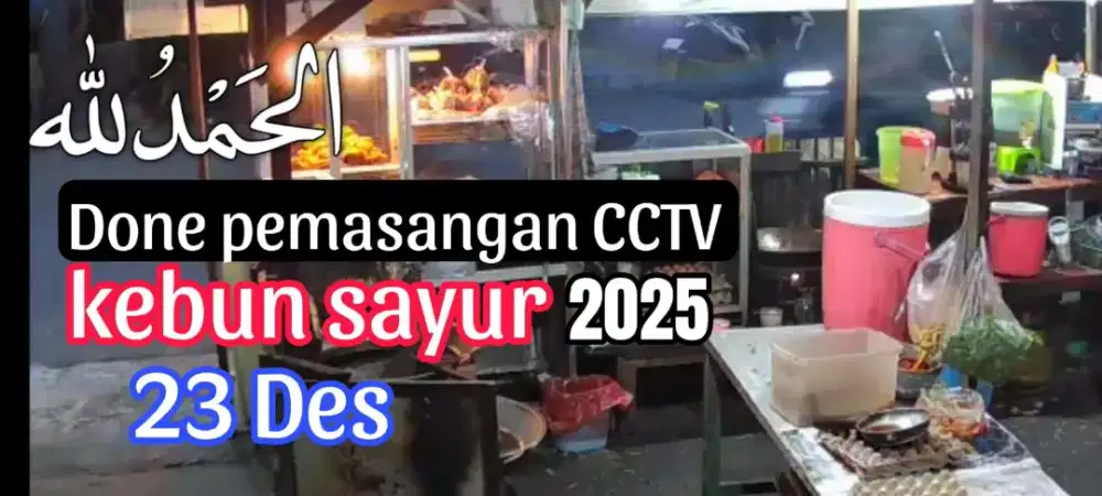 PROMO KAMERA CCTV TERMURAH ONLINE DIHP