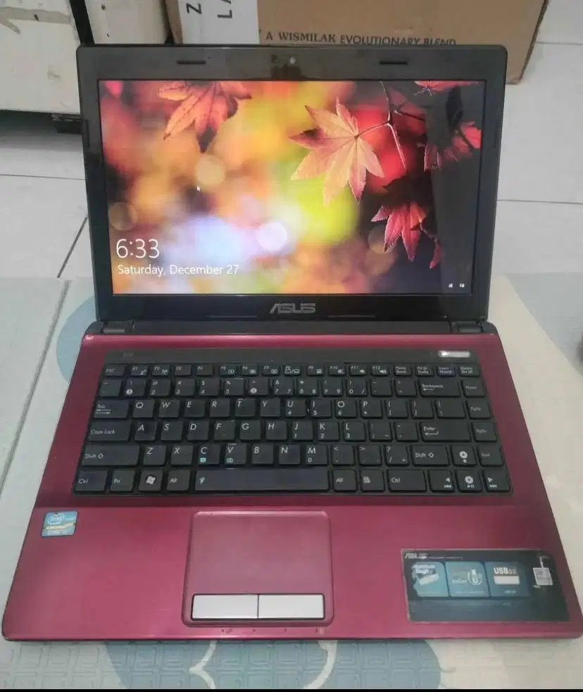 Laptop Asus Core i3 Murah Siap Pakai